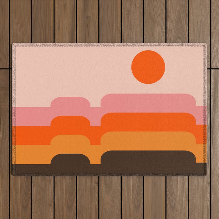 Honey Hills Outdoor Rug Gallery Image 1