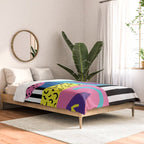 Memphis pattern 53 - 80s / 90s Retro Comforter Gallery Image 2