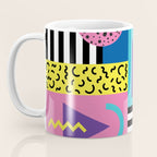 Memphis pattern 53 - 80s / 90s Retro Coffee Mug Gallery Image 3