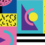 Memphis pattern 53 - 80s / 90s Retro Coffee Mug Gallery Image 2
