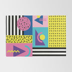 Memphis pattern 53 - 80s / 90s Retro Rug Gallery Image 2