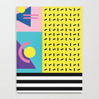 Memphis pattern 53 - 80s / 90s Retro Notebook Gallery Image 4