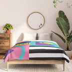 Memphis pattern 53 - 80s / 90s Retro Comforter Gallery Image 3
