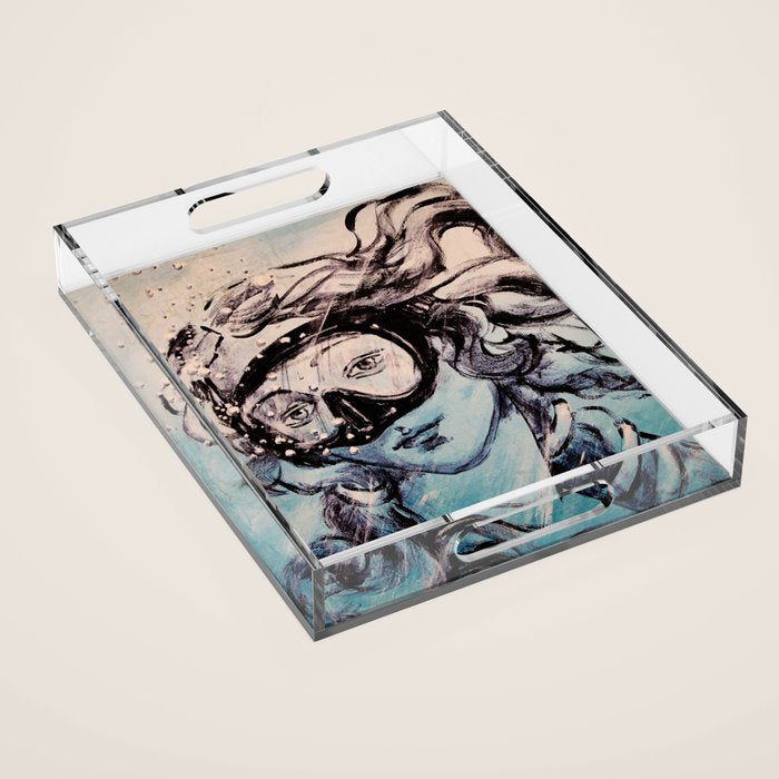 Underwater Birth of Venus Acrylic Tray Gallery Image 1