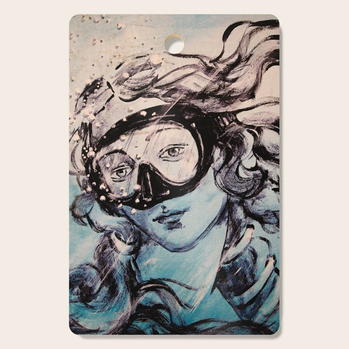 Underwater Birth of Venus Cutting Board Gallery Image 1