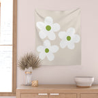 big flowers Wall Tapestry Gallery Image 2