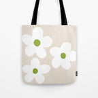big flowers Tote Bag Gallery Image 1