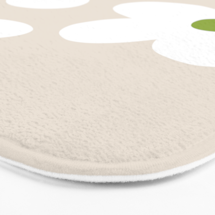 big flowers Bath Mat Gallery Image 3