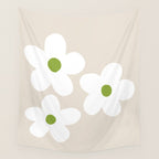 big flowers Wall Tapestry Gallery Image 4