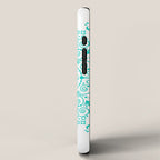 Moroccan Mandala - Turquoise Palette iPhone Case Gallery Image 2