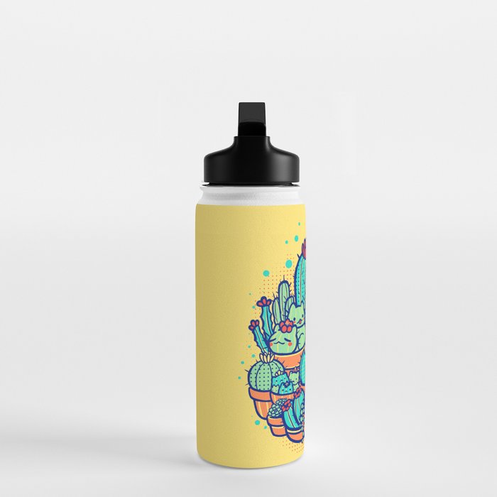 Catcus Patch Water Bottle Gallery Image 3