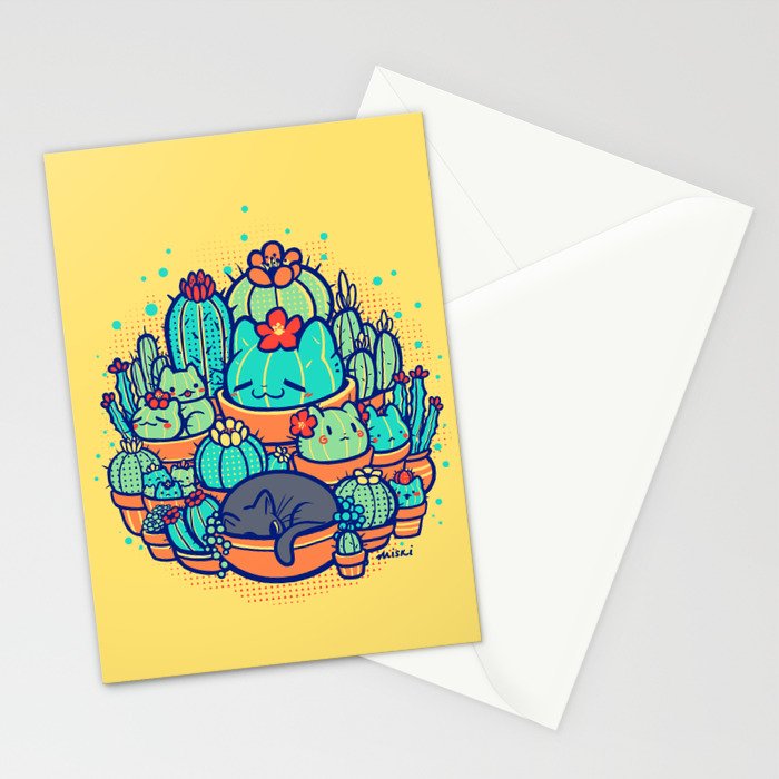 Catcus Patch Stationery Card Gallery Image 2