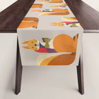 Red Squirrel Table Runner Gallery Image 1