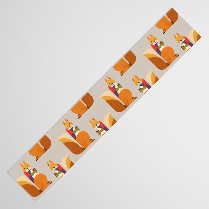 Red Squirrel Table Runner Gallery Image 3