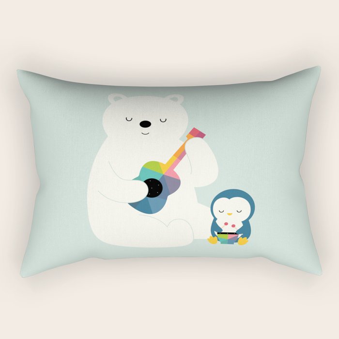 A Little Band Rectangular Pillow Gallery Image 2