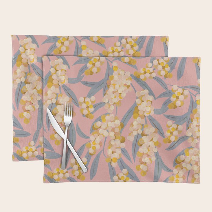 Acacia retinoides plant Placemat