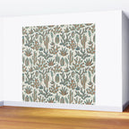 Cactus Desert - sage and copper Wall Mural Gallery Image 2