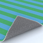 Green Blue Stripe - Joy Of Together Rug Gallery Image 4