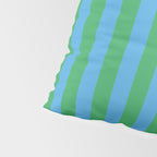 Green Blue Stripe - Joy Of Together Pillow Sham Gallery Image 4