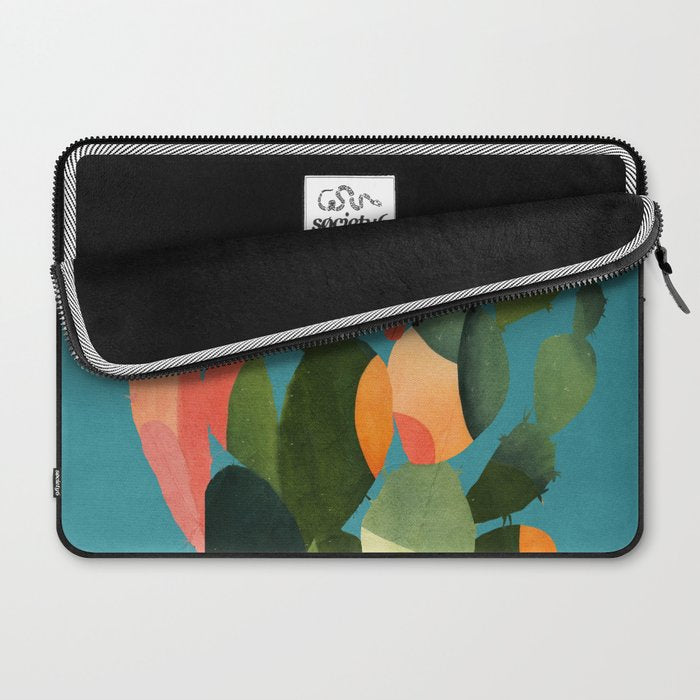 Cactus and  Birds 2 Laptop Sleeve Gallery Image 2