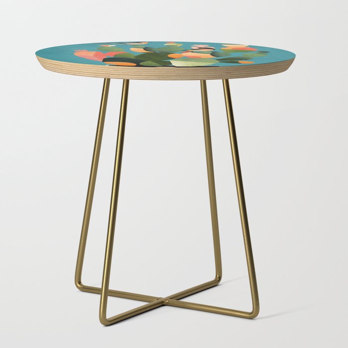 Cactus and  Birds 2 Side Table Gallery Image 1
