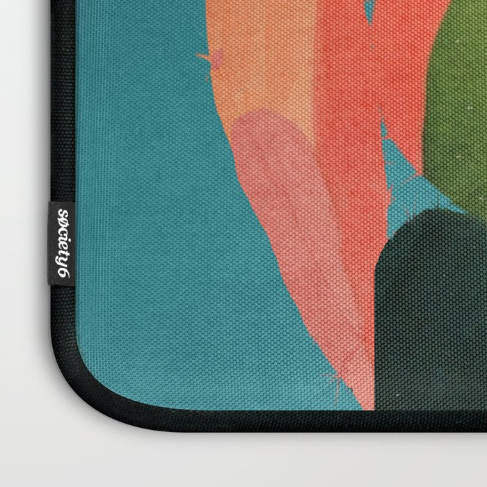Cactus and  Birds 2 Laptop Sleeve Gallery Image 3
