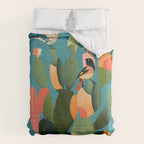 Cactus and  Birds 2 Comforter Gallery Image 6