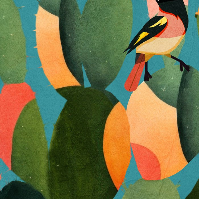 Cactus and  Birds 2 Coffee Mug Gallery Image 2