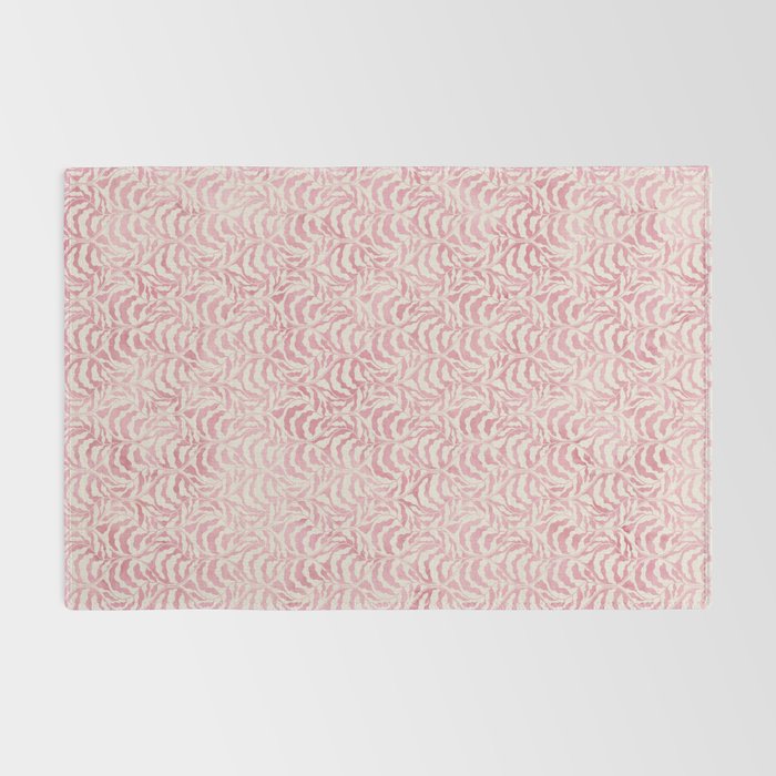 Hourglass Leaves - Pink Rug Gallery Image 2