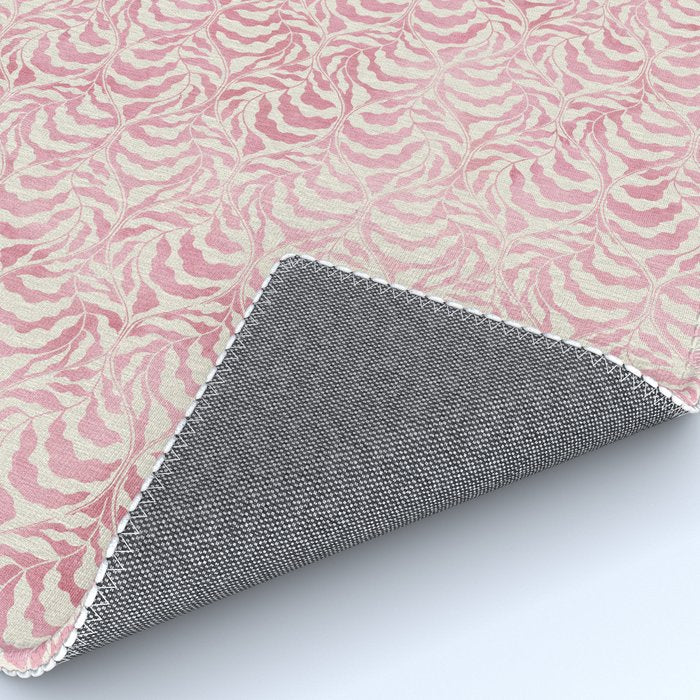 Hourglass Leaves - Pink Rug Gallery Image 4
