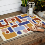 Abstract No.8 Outdoor Rug Gallery Image 2