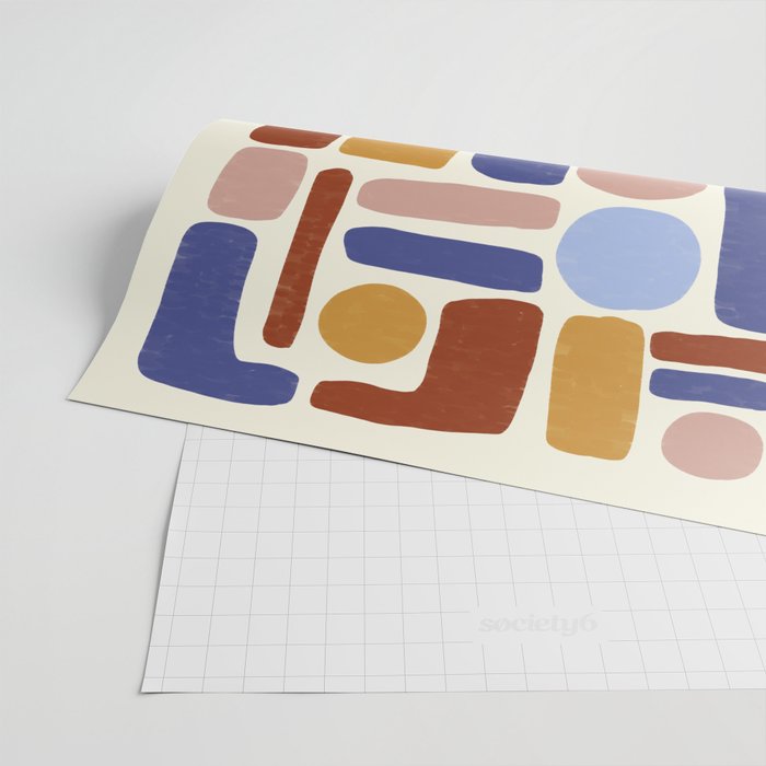 Abstract No.8 Wrapping Paper Gallery Image 2