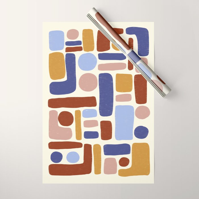Abstract No.8 Wrapping Paper Gallery Image 1