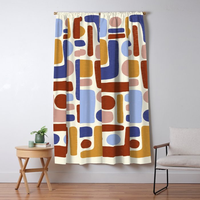 Abstract No.8 Window Curtain Gallery Image 5