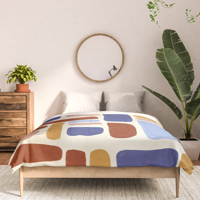 Abstract No.8 Comforter Gallery Image 3
