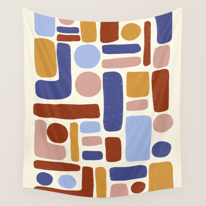 Abstract No.8 Wall Tapestry Gallery Image 4