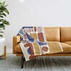 Abstract No.8 Throw Blanket Gallery Image 1