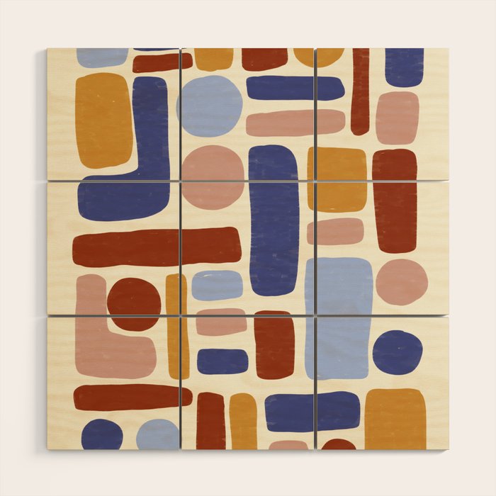 Abstract No.8 Wood Wall Art Gallery Image 1