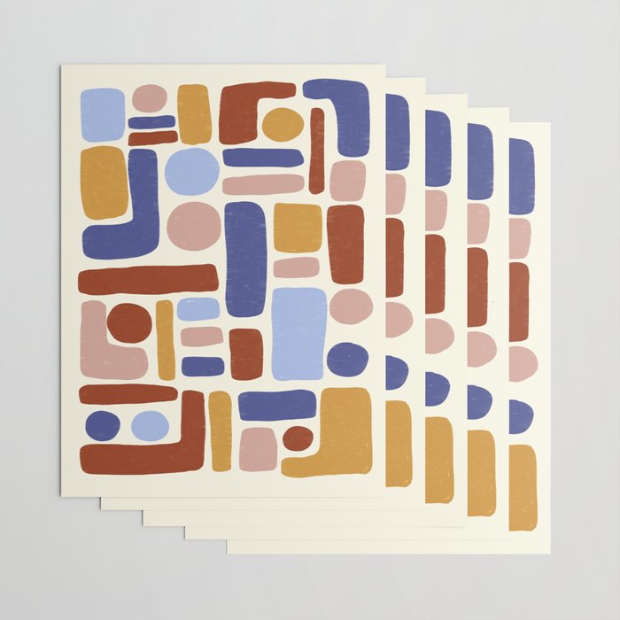Abstract No.8 Wrapping Paper Gallery Image 3