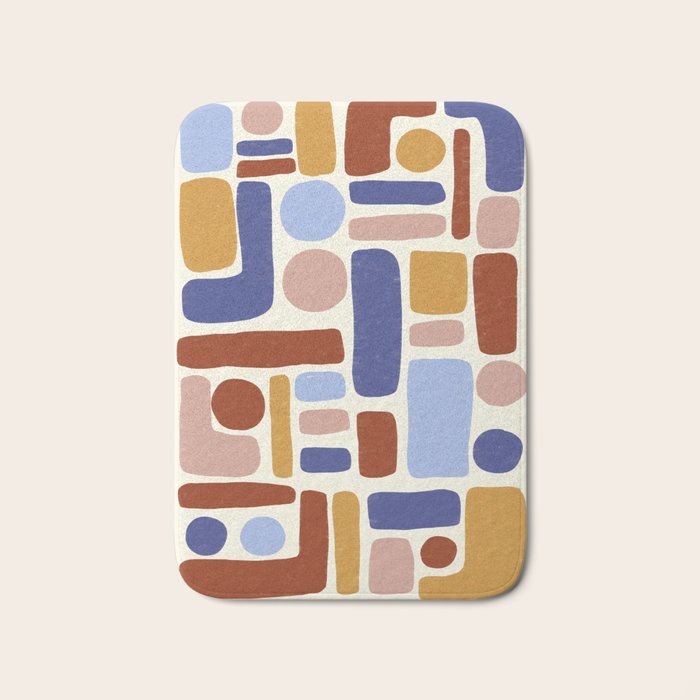 Abstract No.8 Bath Mat Gallery Image 1