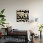 Wine Bottles in Black And White #decor #society6 #buyart Wood Wall Art Gallery Image 2