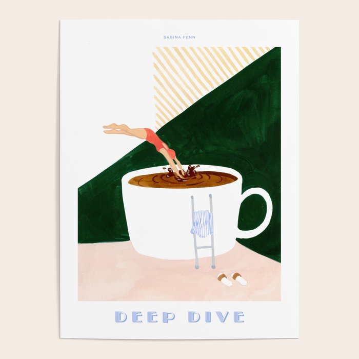 Deep Dive Coffee Poster Gallery Image 4
