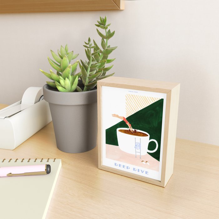 Deep Dive Coffee Mini Art Print Gallery Image 2