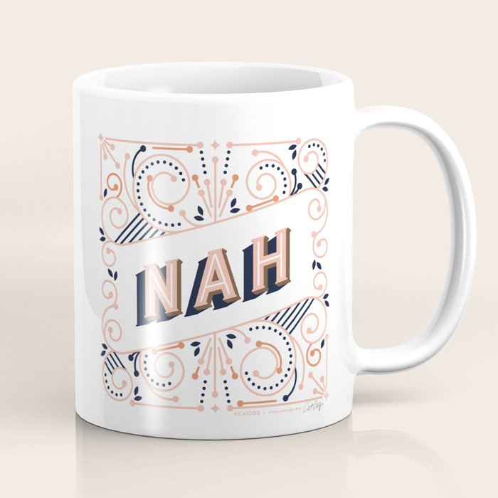 Nah - Peach Palette Coffee Mug Gallery Image 1