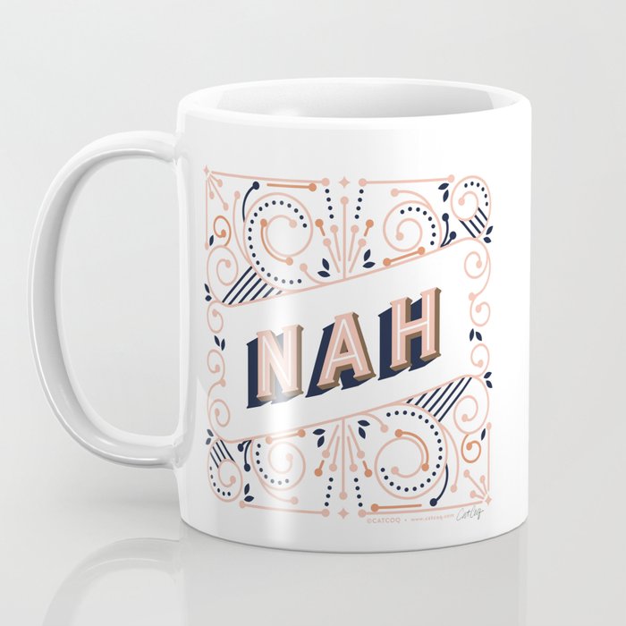 Nah - Peach Palette Coffee Mug Gallery Image 3