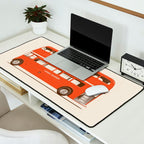 Double-Decker London Bus Desk Mat Gallery Image 2