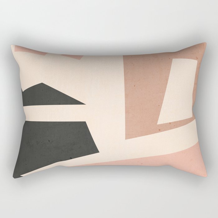 Minimal Abstract Art 53 Rectangular Pillow Gallery Image 1