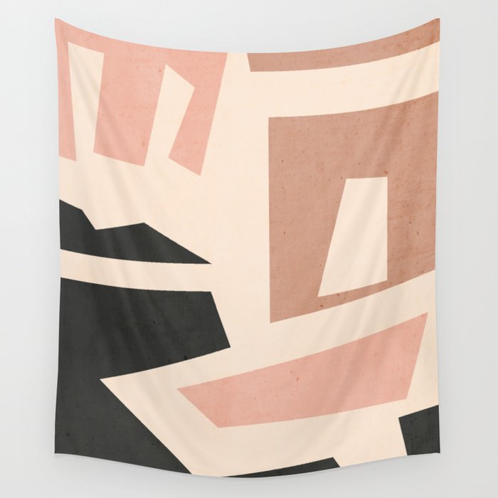 Minimal Abstract Art 53 Wall Tapestry Gallery Image 4