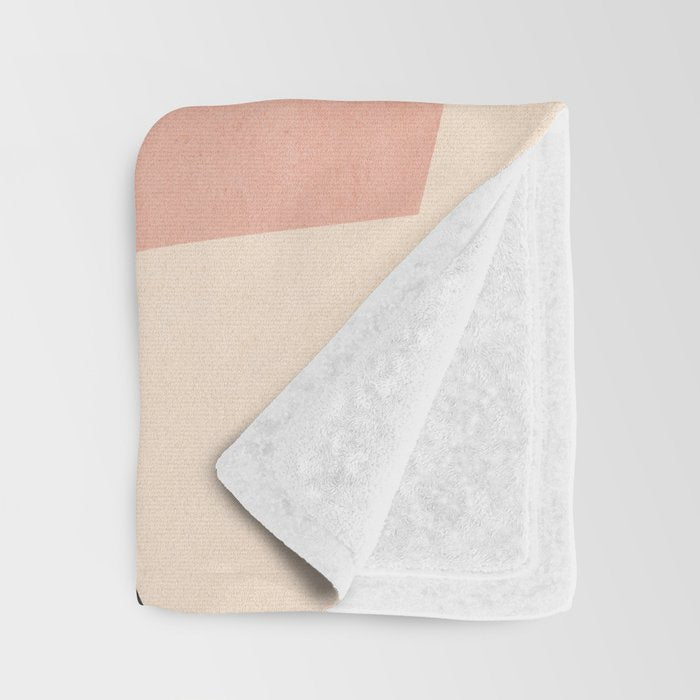 Minimal Abstract Art 53 Throw Blanket Gallery Image 3