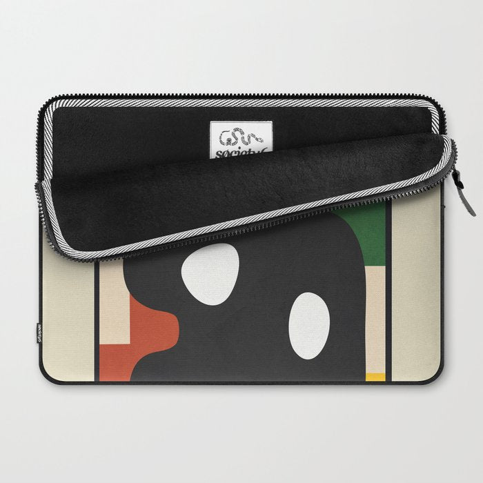 Abstract Art Vase 17 Laptop Sleeve Gallery Image 2